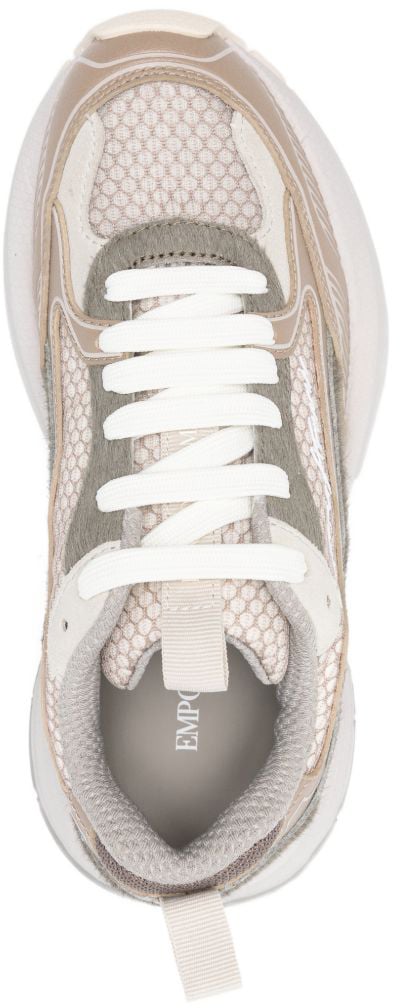 Emporio Armani Sneakers Beige Beige