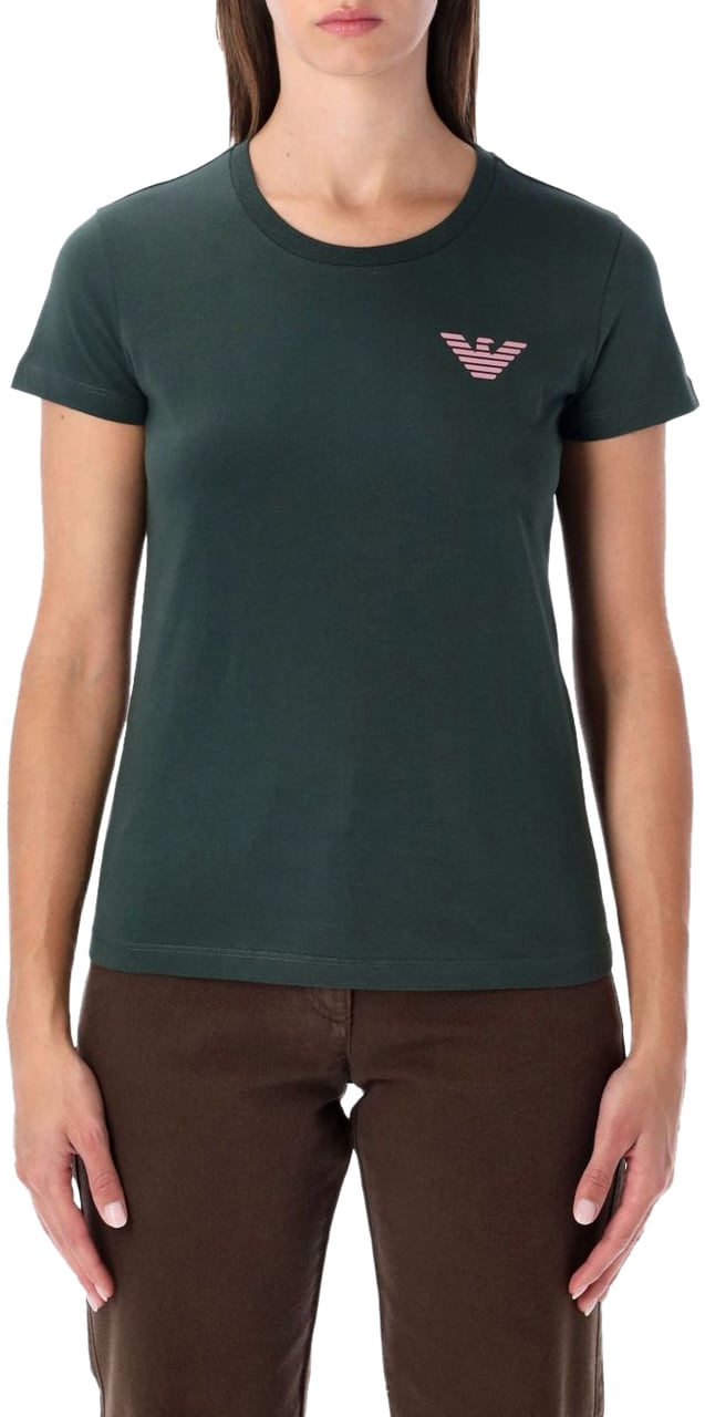 Emporio Armani T-Shirts And Polos Green Groen