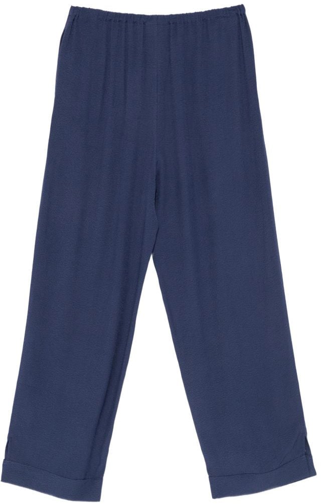 Emporio Armani Trousers Blu Blauw