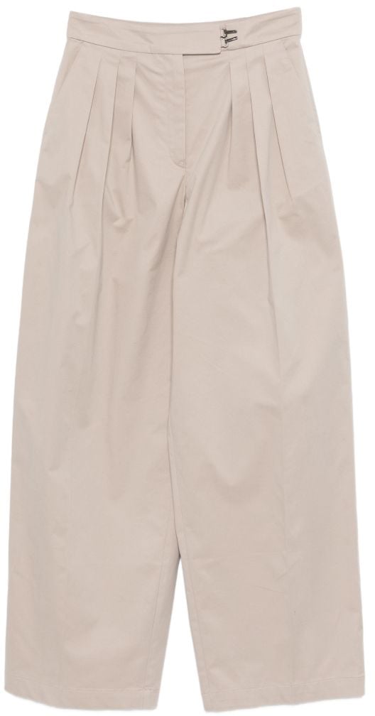 Emporio Armani Trousers Beige Beige