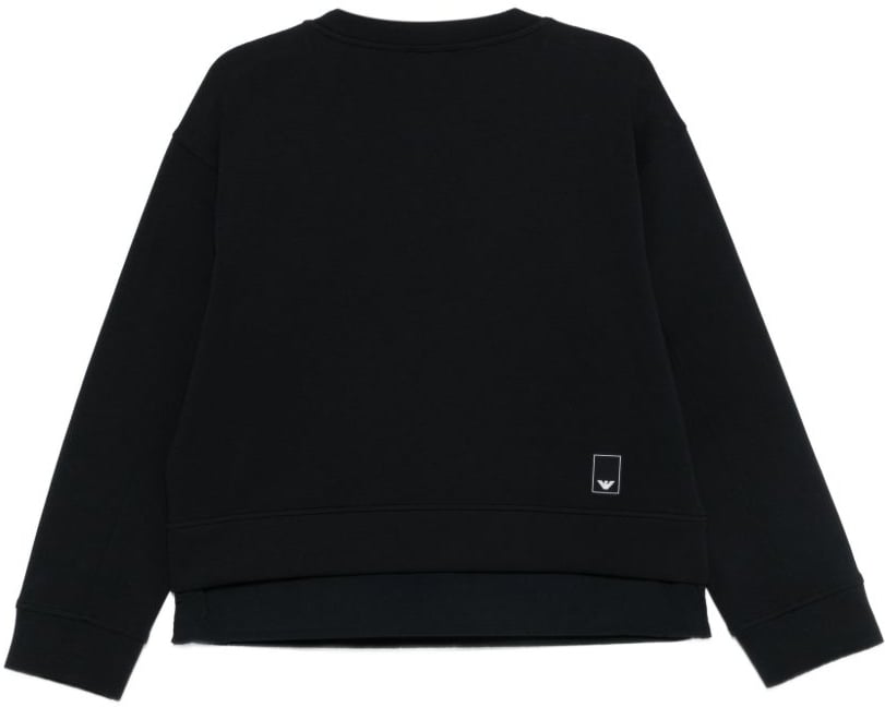 Emporio Armani Sweaters Blue Blauw