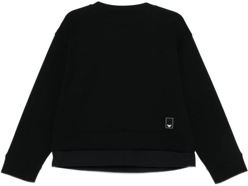 Emporio Armani Sweaters Black Zwart