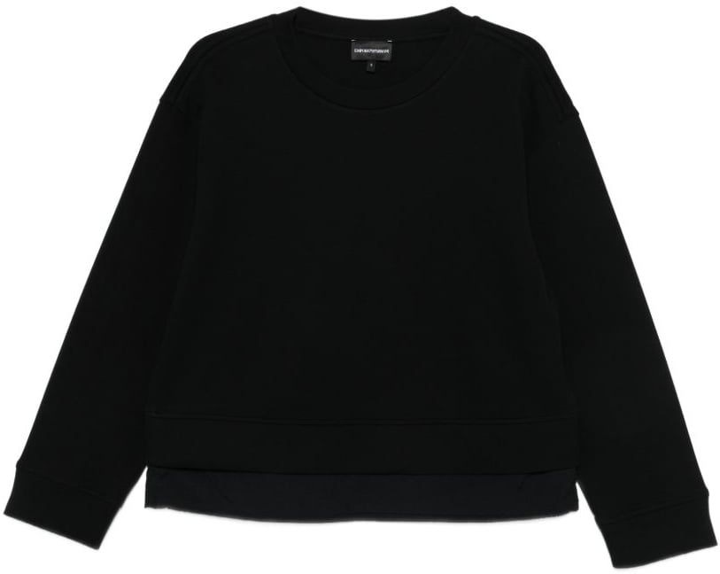 Emporio Armani Sweaters Black Zwart