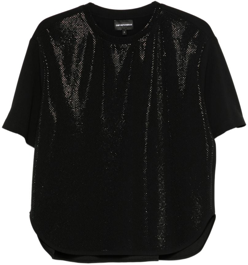 Emporio Armani Sweaters Black Zwart