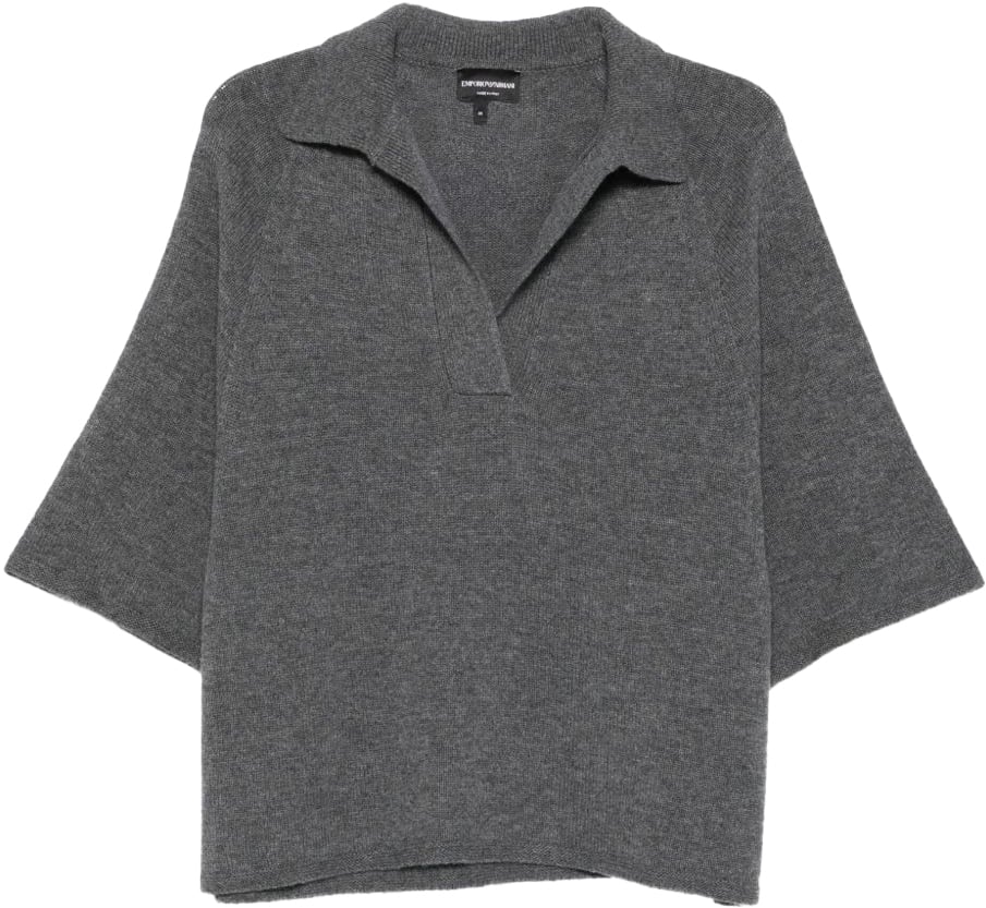 Emporio Armani T-Shirts And Polos Grey Grijs