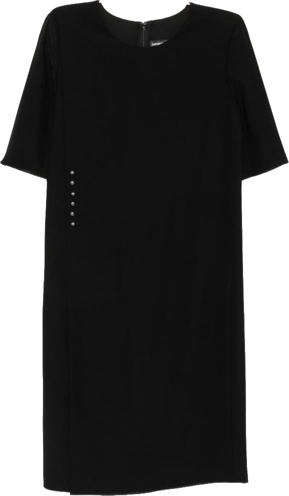 Emporio Armani Dresses Black Zwart
