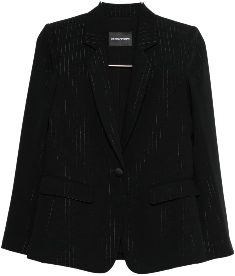 Emporio Armani Jackets Black Zwart