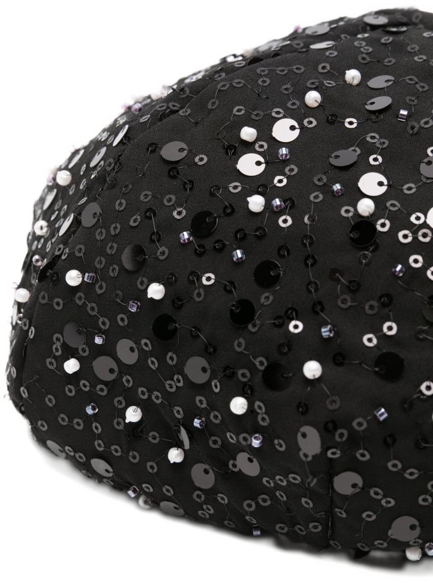 Emporio Armani Hats Black Zwart