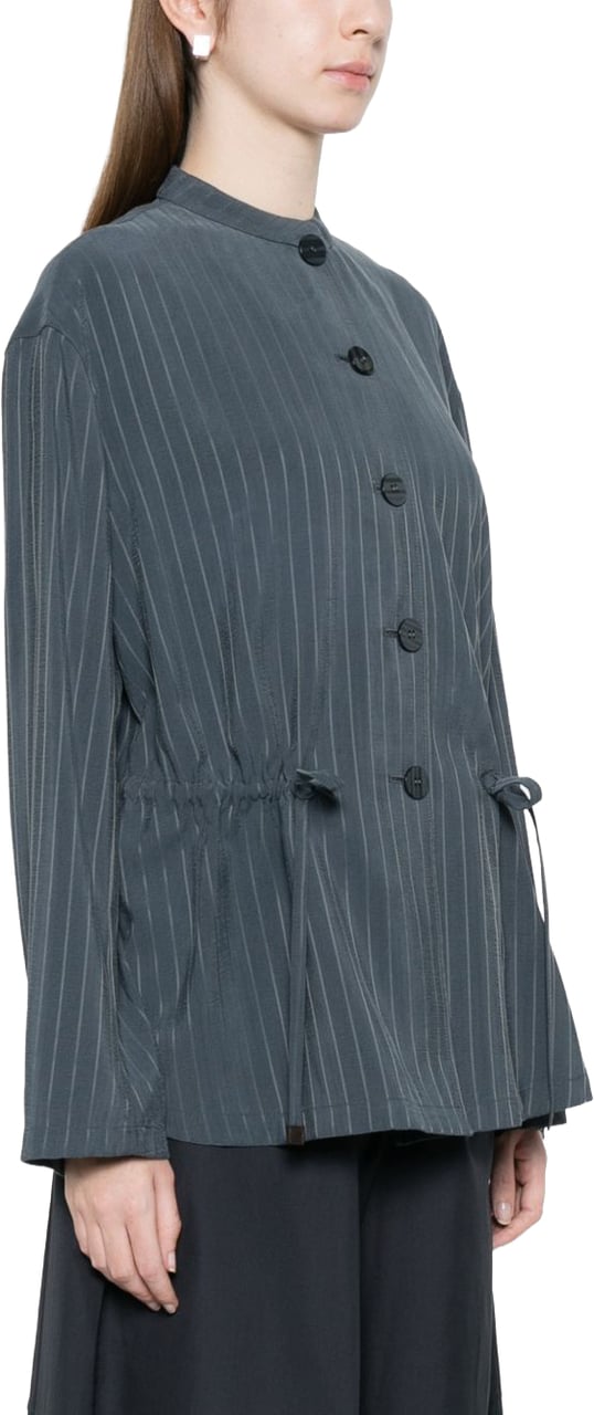 Emporio Armani Jackets Grigio Grijs