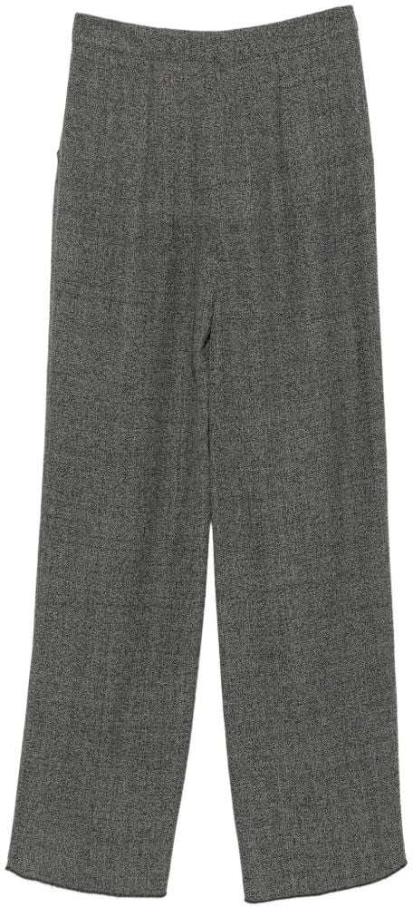 Emporio Armani Trousers Black Grijs