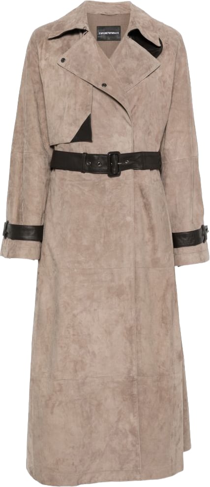 Emporio Armani Coats Beige Beige