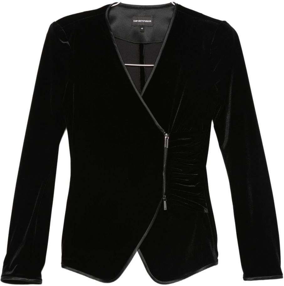 Emporio Armani Jackets Black Zwart
