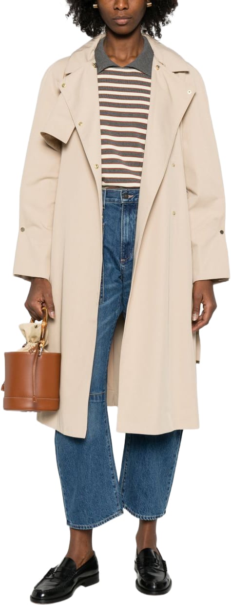 Emporio Armani Coats Beige Beige