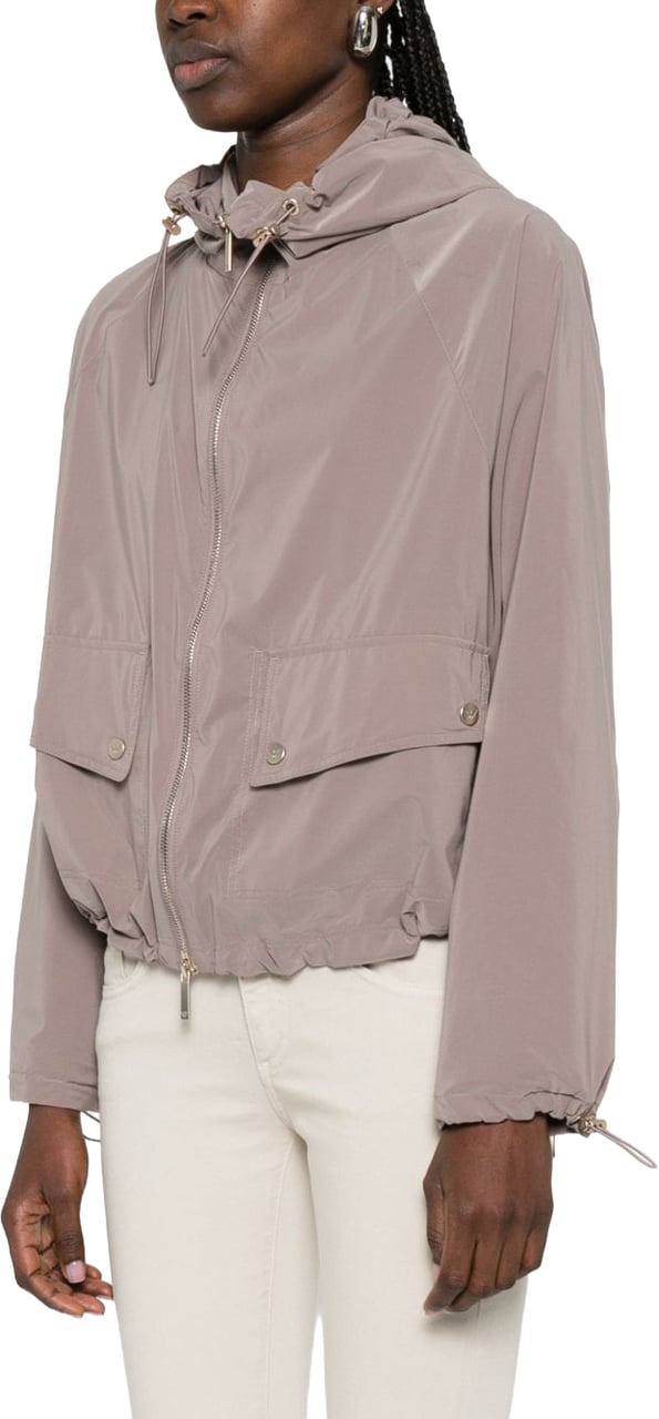 Emporio Armani Coats Brown Taupe