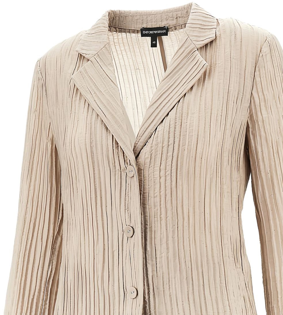Emporio Armani Jackets Beige Beige