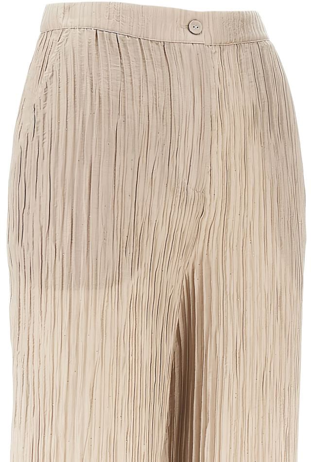 Emporio Armani Trousers Beige Beige