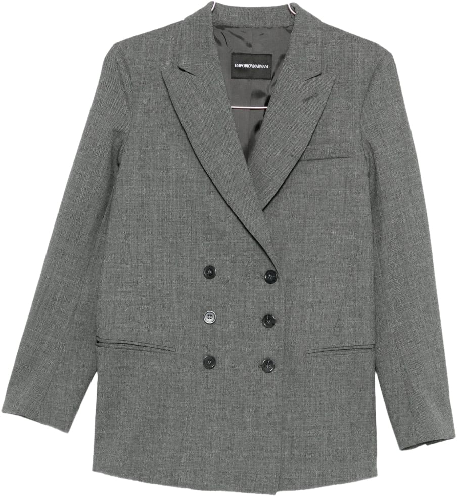 Emporio Armani Jackets Grey Grijs