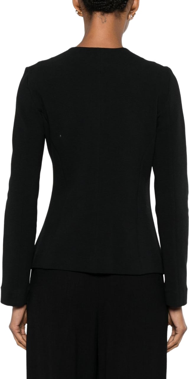 Emporio Armani Jackets Nero Zwart
