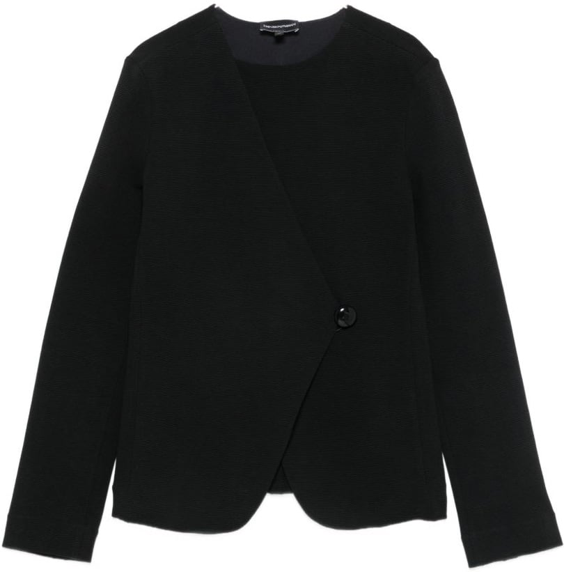 Emporio Armani Jackets Nero Zwart
