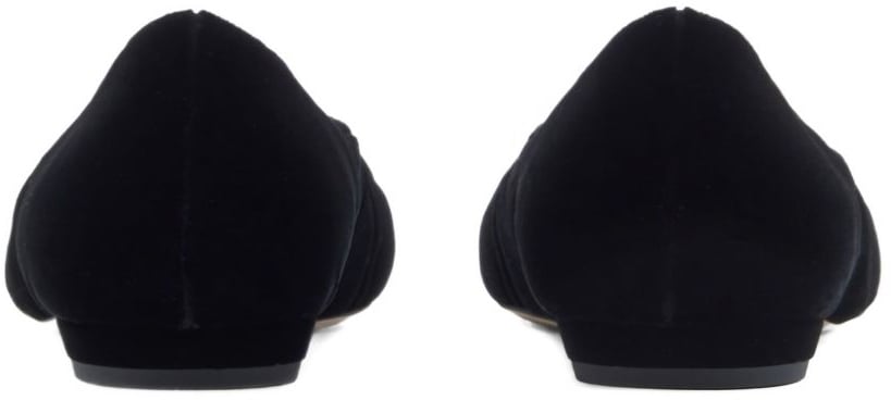 Emporio Armani Flat Shoes Black Zwart