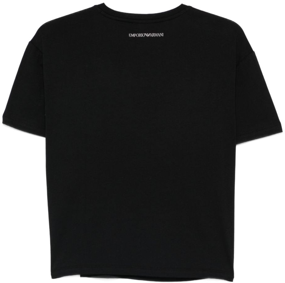 Emporio Armani T-Shirts And Polos Black Zwart