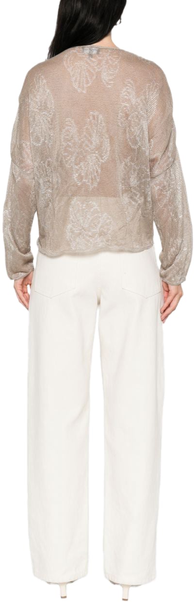 Emporio Armani Sweaters Silver Zilver