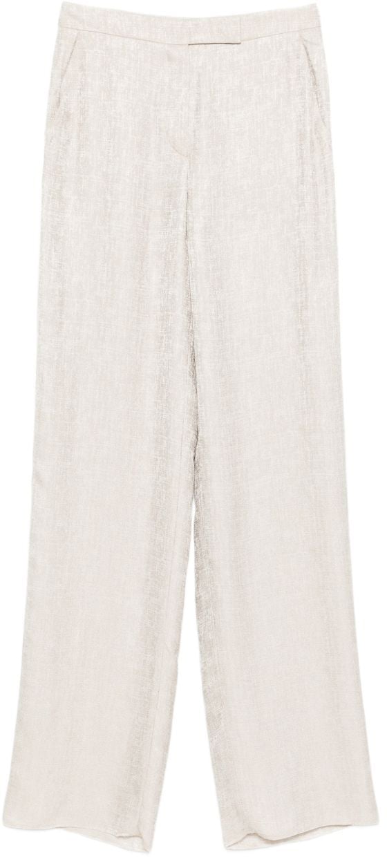 Emporio Armani Trousers Beige Beige