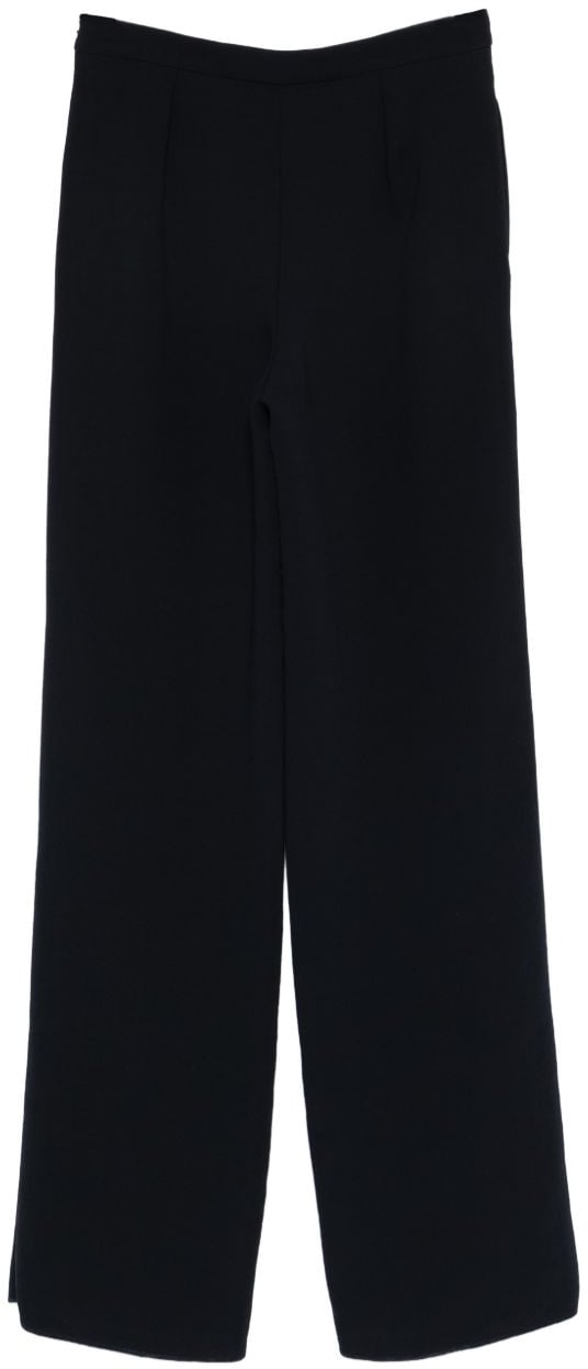Emporio Armani Trousers Blue Blauw