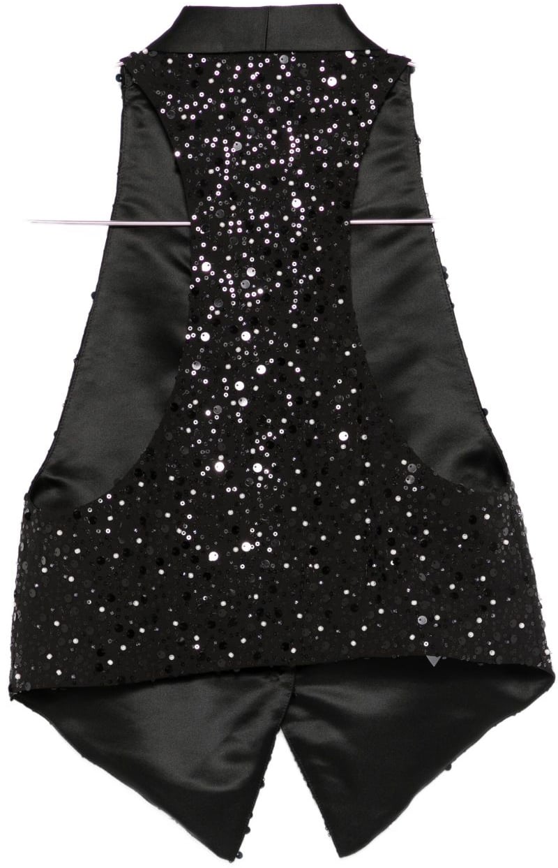 Emporio Armani Top Black Zwart