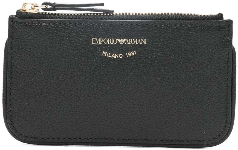 Emporio Armani Wallets Black Zwart