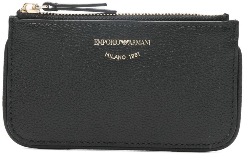 Emporio Armani Wallets Black Zwart