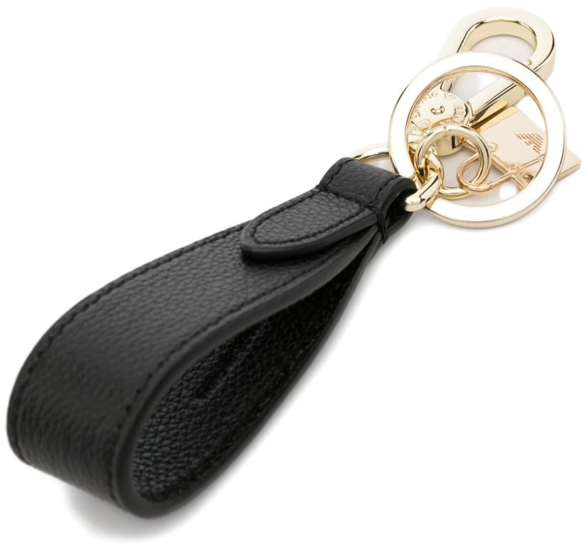 Emporio Armani Keychains Black Zwart