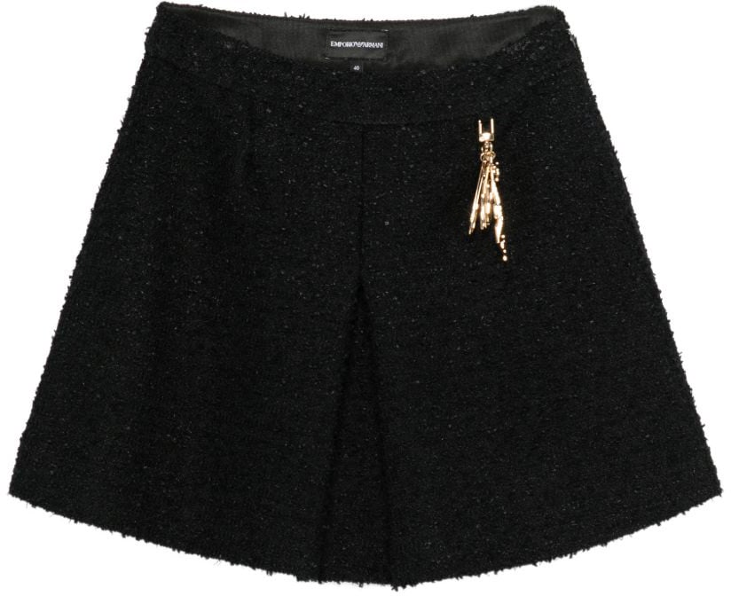 Emporio Armani Skirts Black Zwart