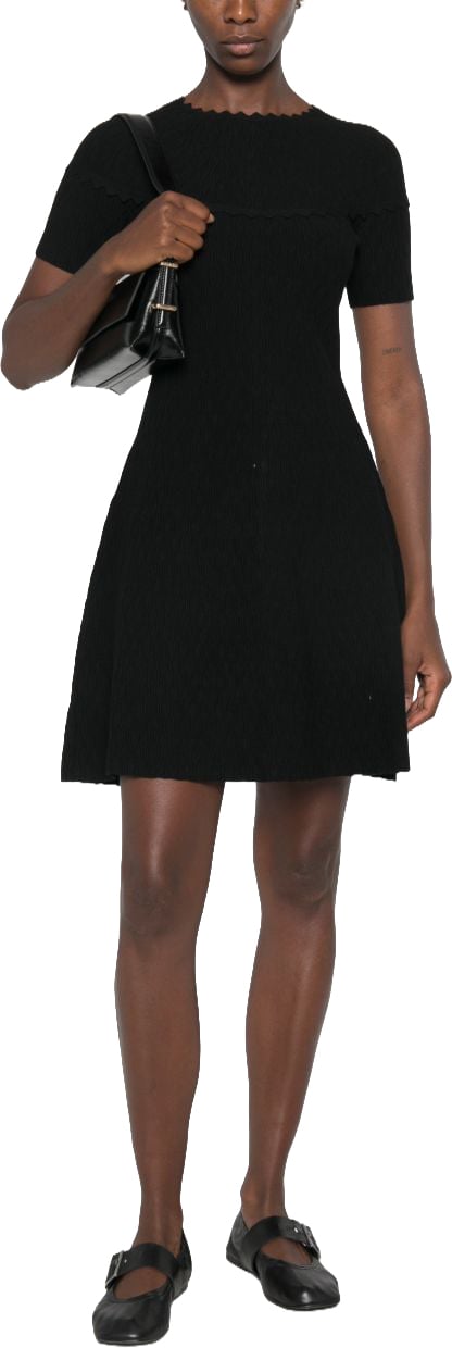 Emporio Armani Dresses Black Zwart