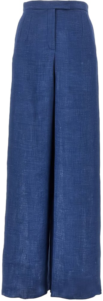Emporio Armani Trousers Navy Blauw