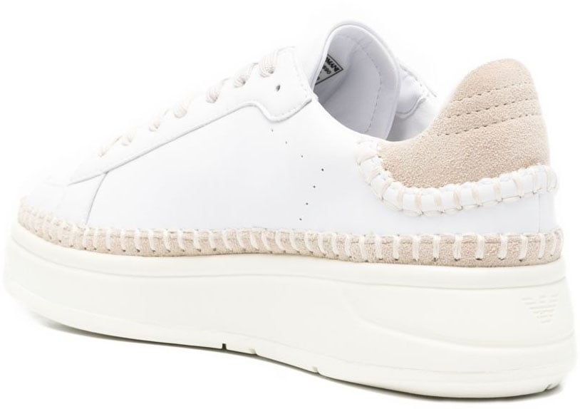 Emporio Armani Sneakers White Wit