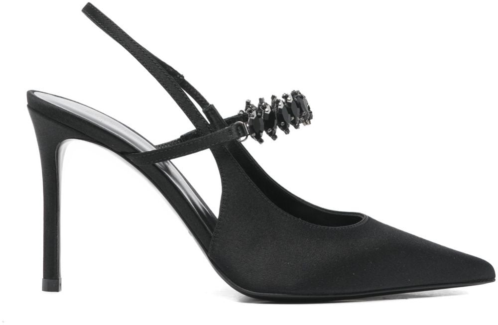 Emporio Armani With Heel Black Zwart