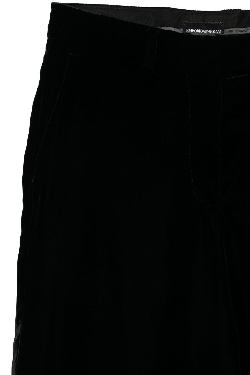 Emporio Armani Trousers Black Zwart