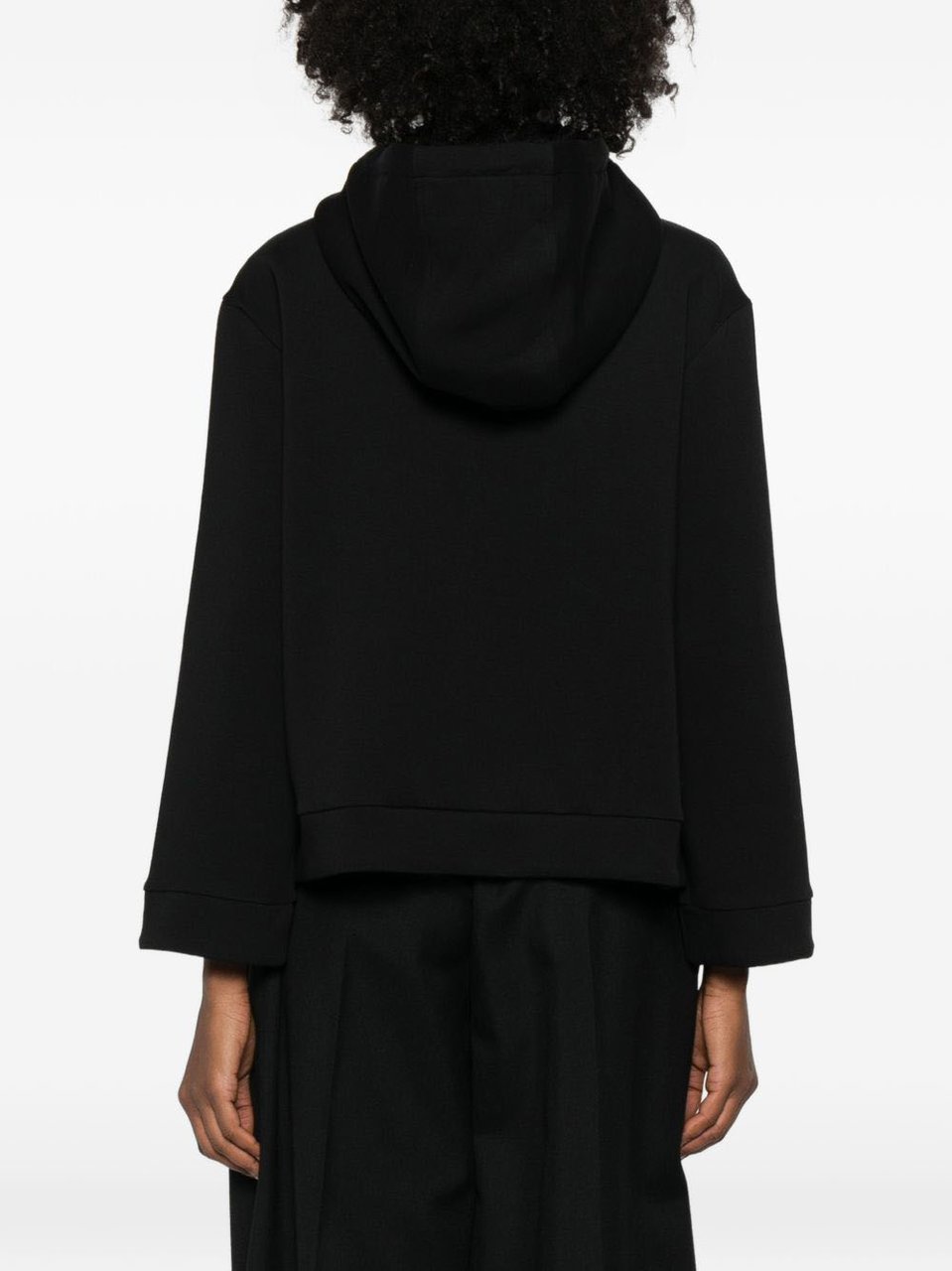 Emporio Armani Coats Black Zwart