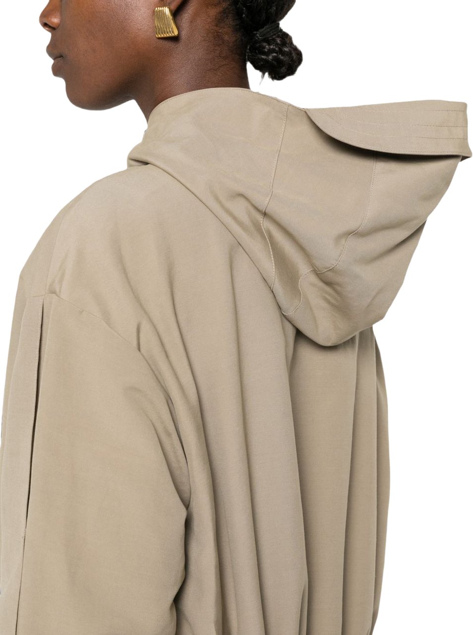 Emporio Armani Coats Camel Beige