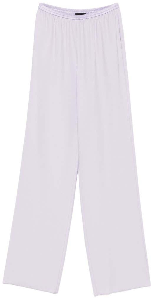 Emporio Armani Trousers Lilac Paars