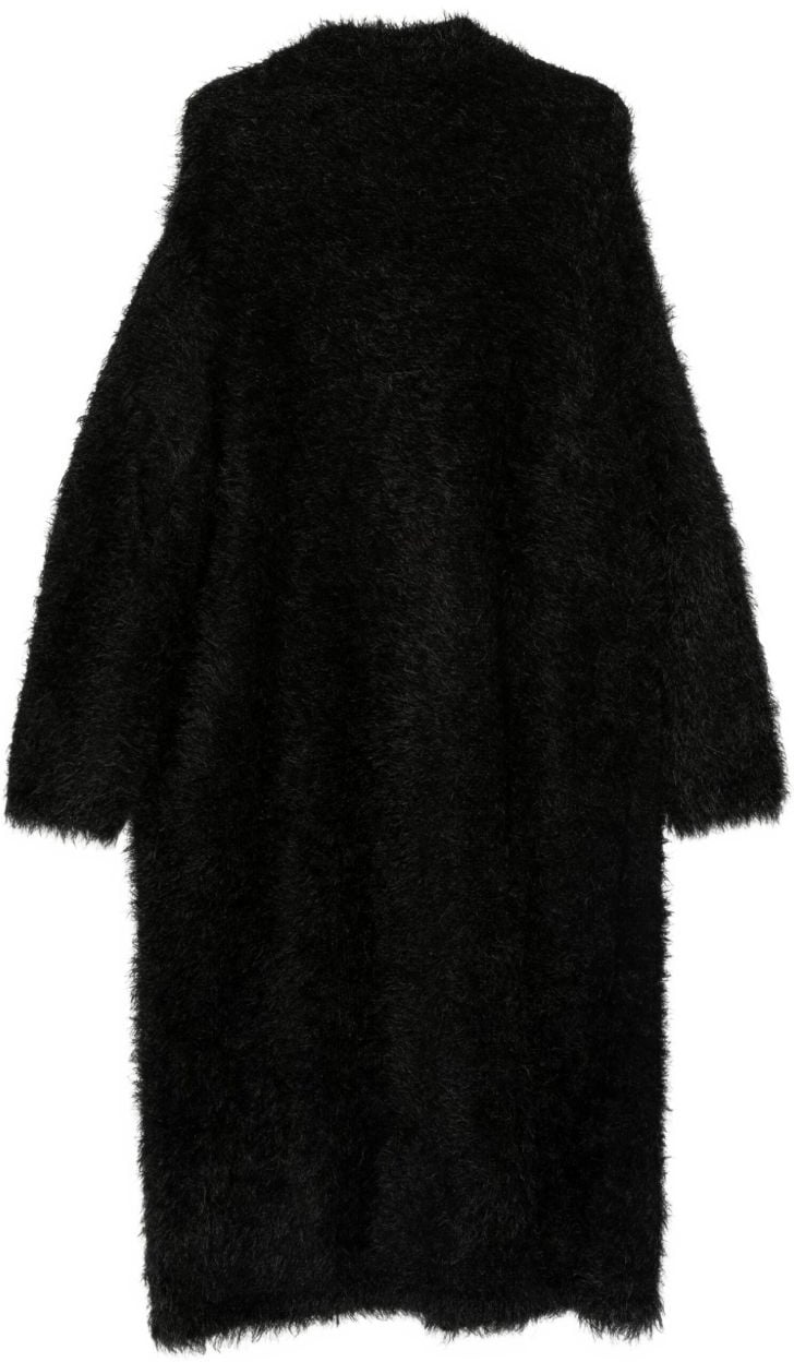 Emporio Armani Coats Black Zwart