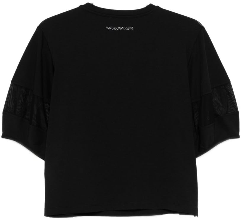 Emporio Armani Sweaters Black Zwart