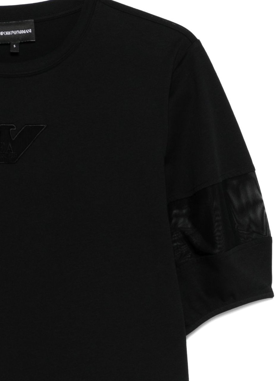 Emporio Armani Sweaters Black Zwart