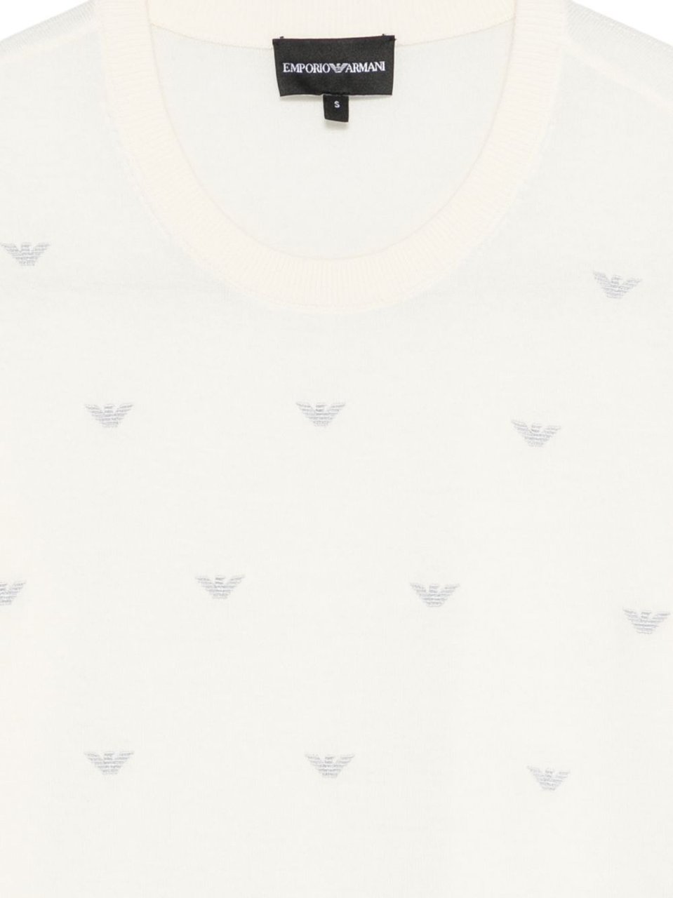 Emporio Armani Top Beige Wit