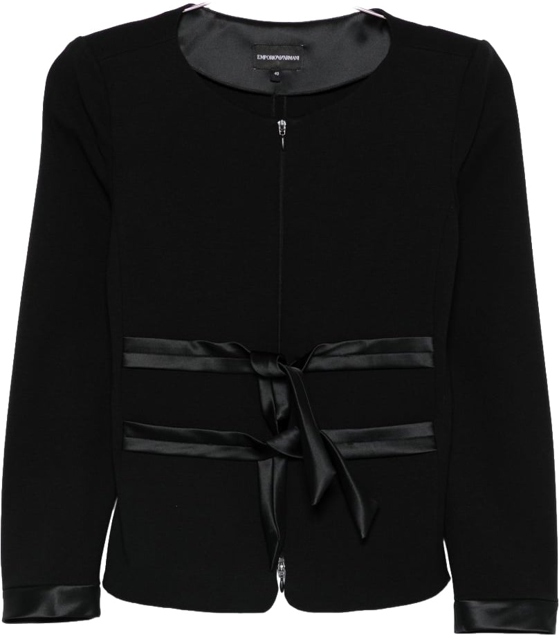 Emporio Armani Jackets Black Zwart