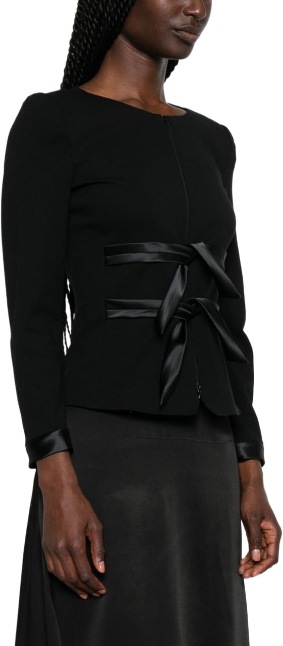 Emporio Armani Jackets Black Zwart