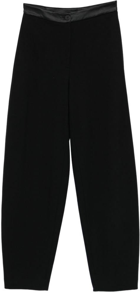 Emporio Armani Trousers Black Zwart