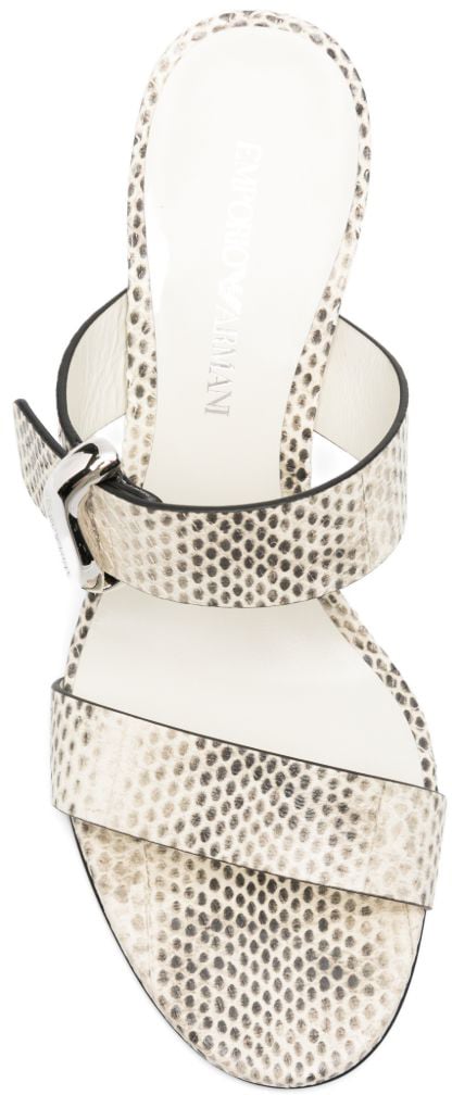 Emporio Armani Sandals Grigio Chiaro Lichtgrijs