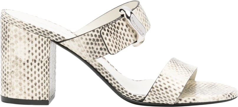 Emporio Armani Sandals Grigio Chiaro Lichtgrijs